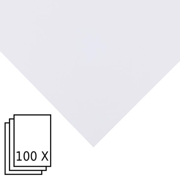 Image de Papier bristol blanc 250 gr, 100 feuilles