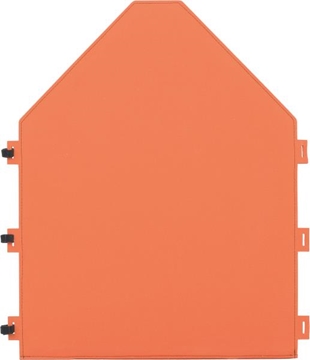 Image de Panneau acoustique en feutre, maison orange