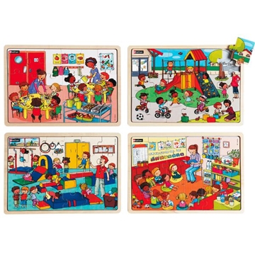 Puzzle bois 24 pièces - La Belle au bois dormant - Puzzles plus de 18  pièces