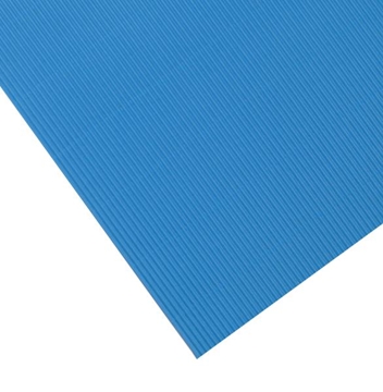Image de Carton ondulé bleu clair 50 x 70 cm
