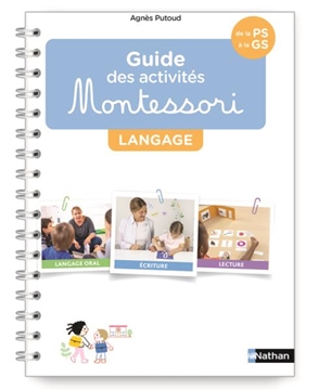 Image de Guide des activités Montessori de la PS à la GS