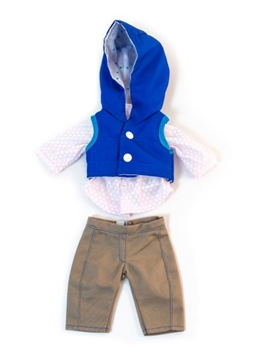 Image de Vêtements pour poupées de H 32 cm - pantalon, chemise et gilet