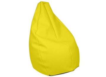 Image de Petit fauteuil-sac jaune