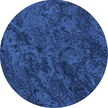 Image de Tablette antibruit Plus ronde - Ø 120 cm bleue