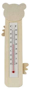 Image de Thermomètre en bois ours