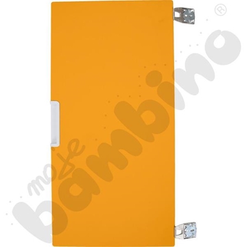 Image de Porte moyenne orange avec amortisseurs