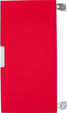 Image de Porte moyenne rouge avec amortisseurs