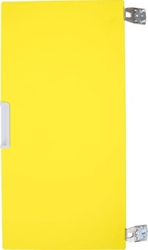 Image de Porte moyenne jaune avec amortisseurs