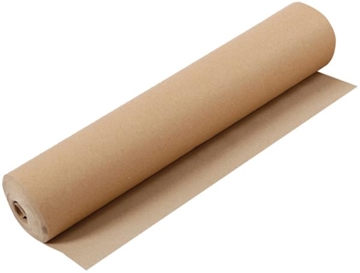 Image de Papier kraft en rouleau brun, par 25 kg