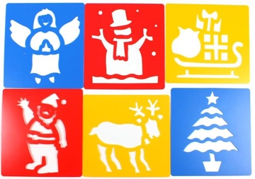 Image de Pochoirs - décorations Noël