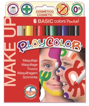 Image de Playcolor make up, l’étui de 6 couleurs de base