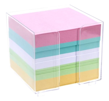 Image de Bloc cube memo couleur