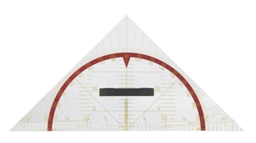 Image de Equerre géométrique magnétique 45°, 60 cm