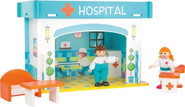 Image de Monde de jeu Hôpital et ses accessoires