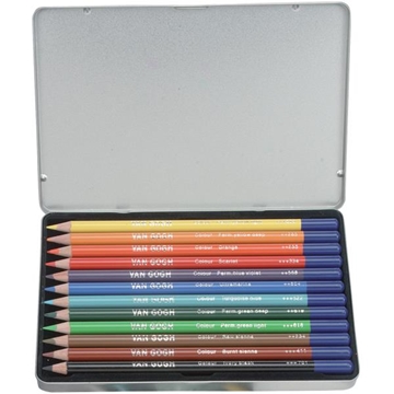Image de Crayons de couleur Van Gogh, étui de 12