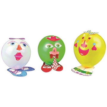 Image de Ballons multicolores à gonfler 70 cm, les 100