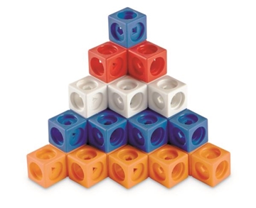 Image de Kit de construction, cubes MathLink