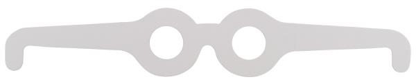 Image sur Masques formes lunettes en carton, les 12
