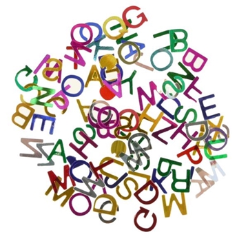 Image de Paillettes alphabet, 30 gr
