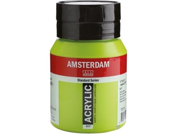 Image de Peinture acrylique Amsterdam 500 ml Jaune verdâtre