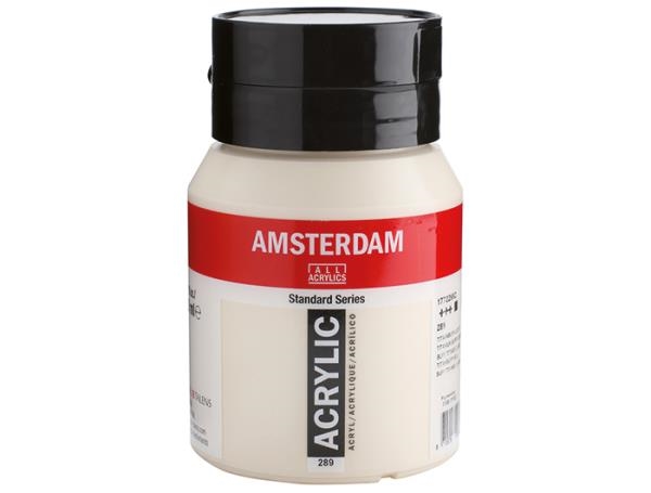 Image sur Peinture acrylique Amsterdam 500 ml Buff titane clair