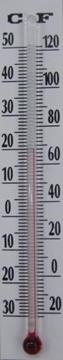 Image de Thermomètre à coller 5 cm, les 10