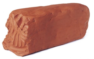 Image de Argile rouge, pain de 10 kg