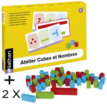 Image de Atelier cubes et nombres 2 - 6 enfants