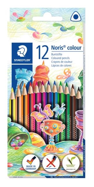 Image sur Crayons de couleur Staedtler Noris 187, les 12