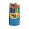 Image sur Crayons triangulaires Bic Kids Evolution, pot de 48