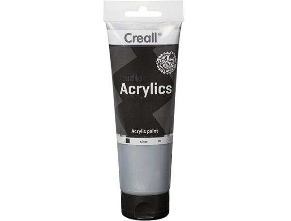Image sur Creall acrylics metallic 250 ml Argent