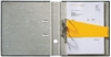 Image sur Intercalaires trapèze en carton jaune, le 100