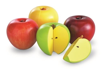 Image de Jeu magnétique de fractions les pommes
