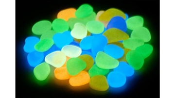 Image de Galets lumineux "Glow in the Dark", 50 pièces