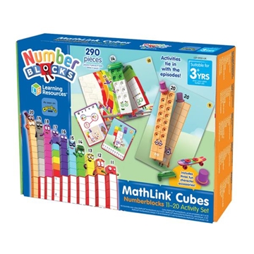 Image de MathLink Cubes Numberblocks 11 - 20