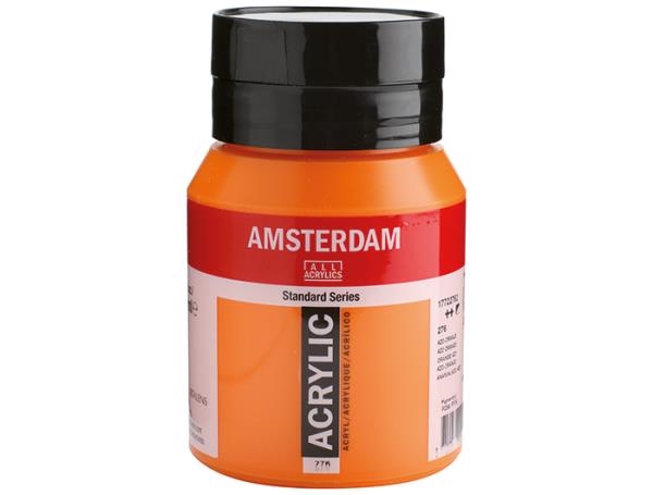 Image sur Peinture acrylique Amsterdam 500 ml Orange