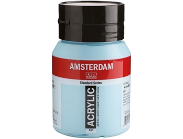 Image de Peinture acrylique Amsterdam 500 ml Bleu céleste clair