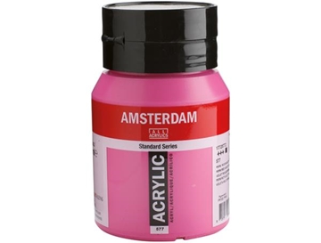 Image de Peinture acrylique Amsterdam 500 ml Violet rouge perm. Clair