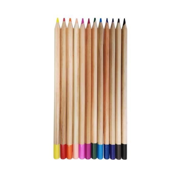 Image sur Crayons couleur qualité supérieure, la pochette de 12