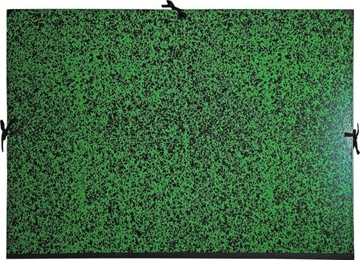 Image de Farde à dessin en carton rigide vert 52 x 72 cm