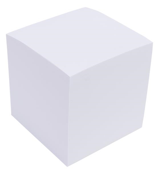 Image sur Bloc cube mémo blanc encollé