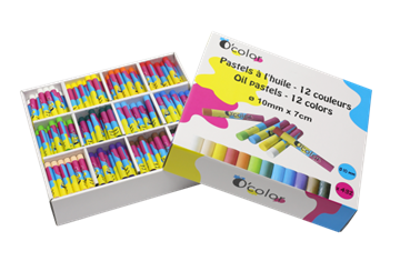 Image de Classpack de 432 pastels à l'huile