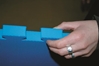 Image sur Dalles de protection modulables, set de 2 dalles bleues