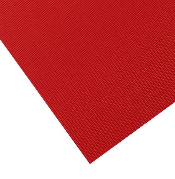 Image sur Carton ondulé rouge 50 x 70 cm