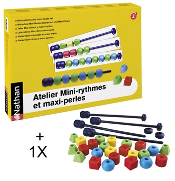 Image de Atelier Mini-rythmes et maxi-perles - 6 enfants