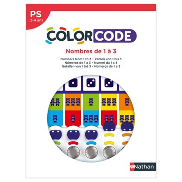 Image sur Colorcode - Nombres de 1 à 3