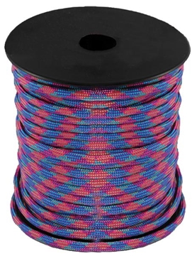 Image de Corde pour macramé multicolores, bobine de 40 mètres