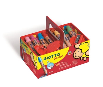 Image de Crayons de couleur Maxi Giotto Be-Bè, classpack de 36
