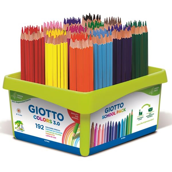 Image sur Crayons de couleur Giotto 3.0, classpack de 192