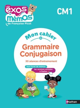 Image de Exos et Mémos -  CM1 - Mon cahier de Grammaire-Conjugaison
